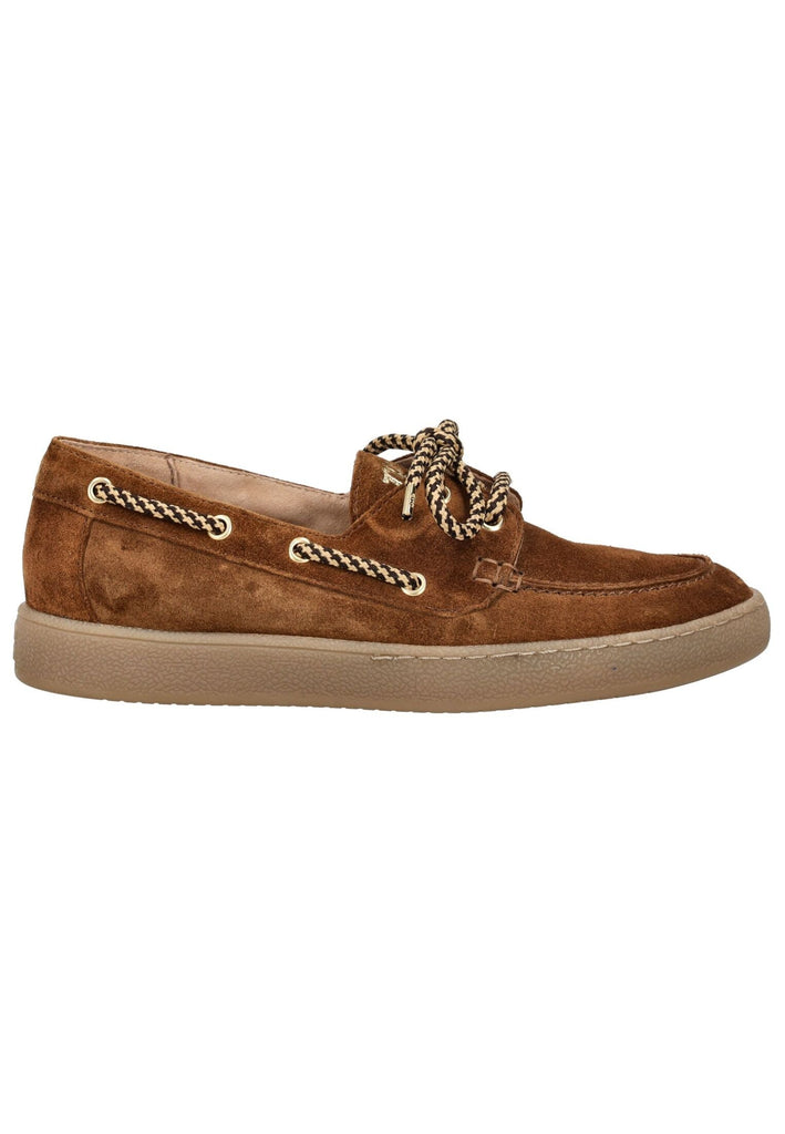 Paul Green Halbschuhe Veloursleder Toffee