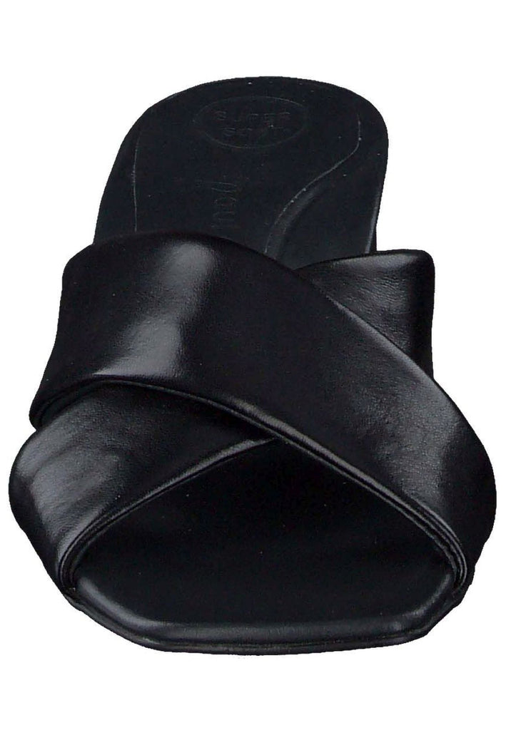 Paul Green Pantoletten Glattleder Schwarz