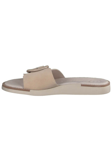 Paul Green Pantoletten Leder Beige