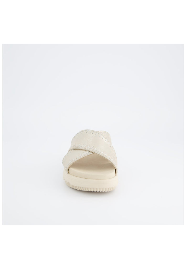 Paul Green Pantoletten Leder Platin