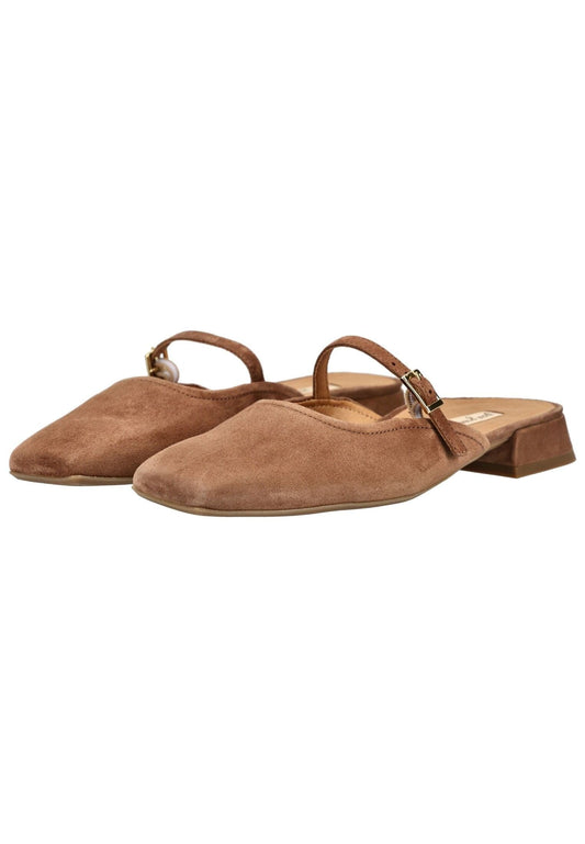 Paul Green Pantoletten Veloursleder Nut