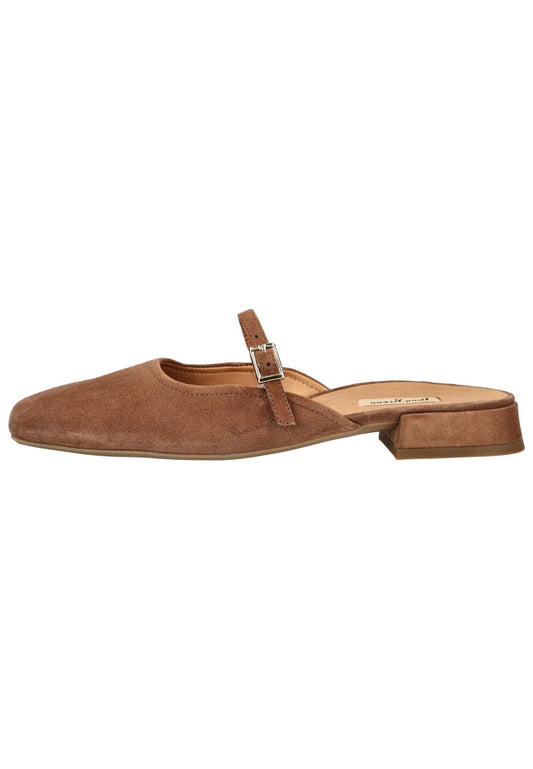 Paul Green Pantoletten Veloursleder Nut