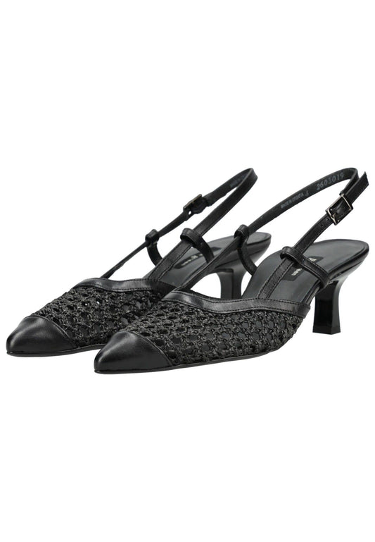 Paul Green Pumps Glattleder Black