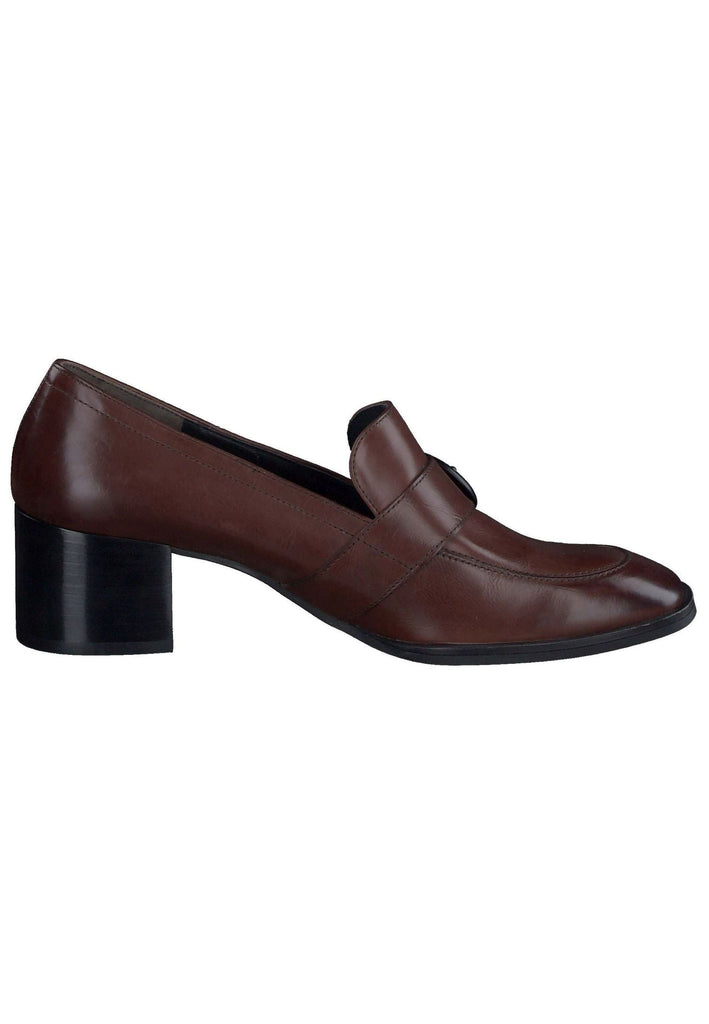 Paul Green Pumps Glattleder Mittelbraun