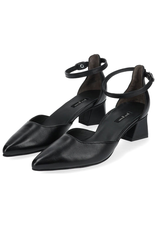Paul Green Pumps Glattleder Schwarz