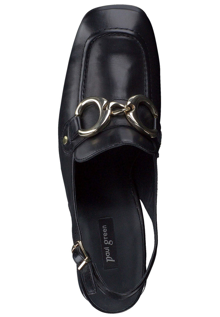 Paul Green Pumps Glattleder Schwarz