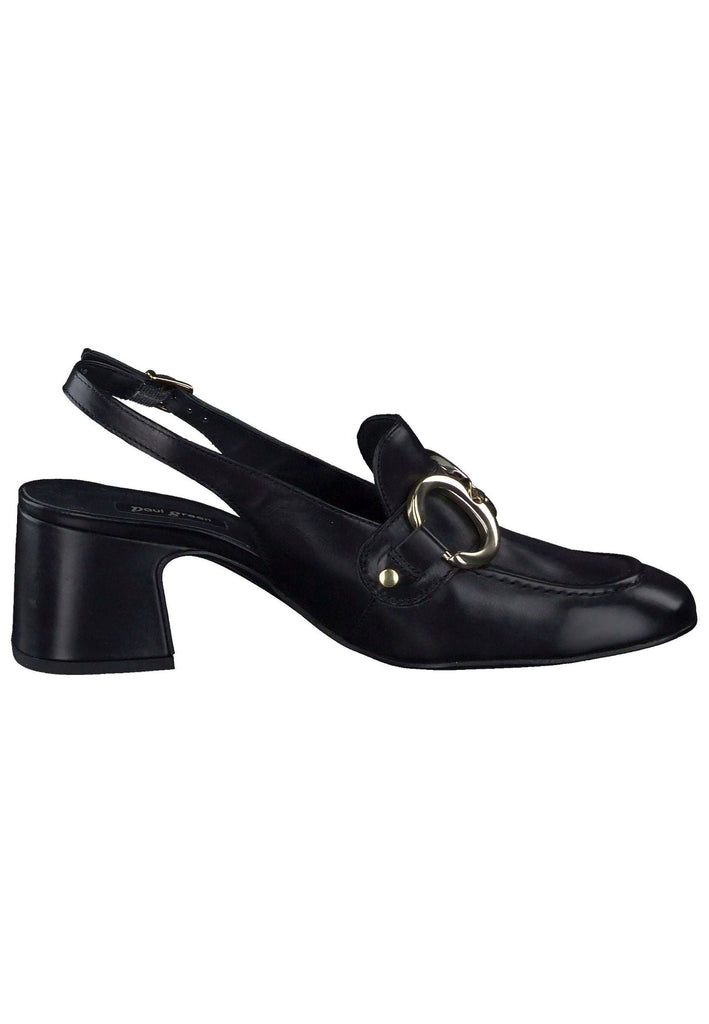 Paul Green Pumps Glattleder Schwarz