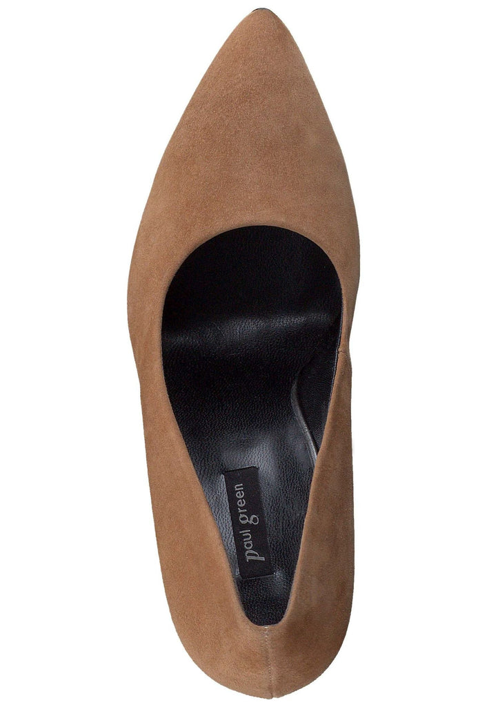 Paul Green Pumps Leder Cognac