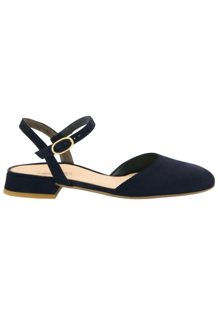 Paul Green Pumps Leder Dunkelblau