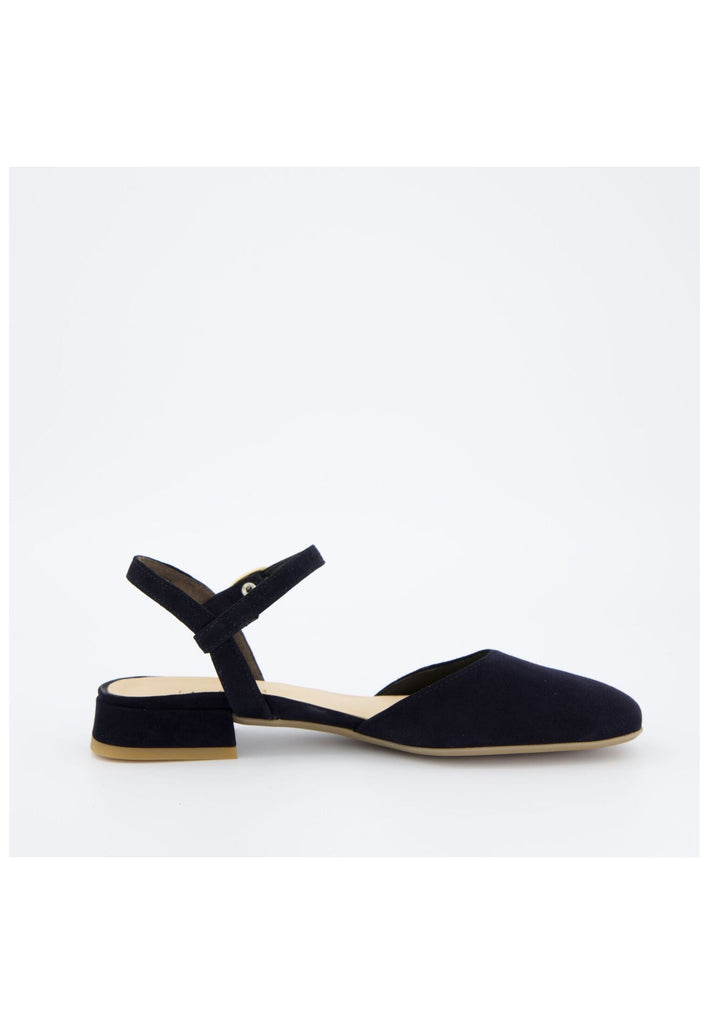 Paul Green Pumps Leder Dunkelblau