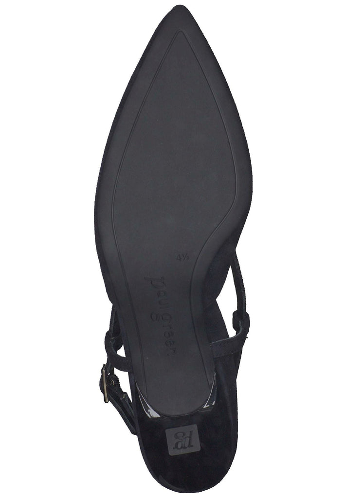 Paul Green Pumps Leder Dunkelblau