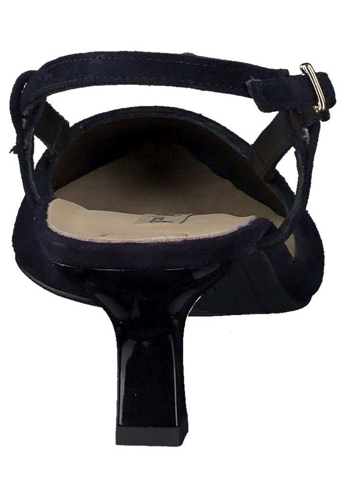 Paul Green Pumps Leder Dunkelblau