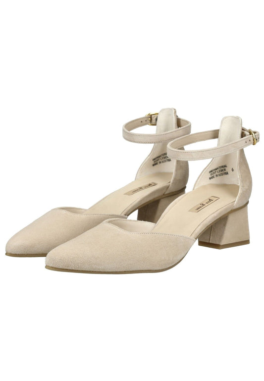 Paul Green Pumps Leder Hellbeige