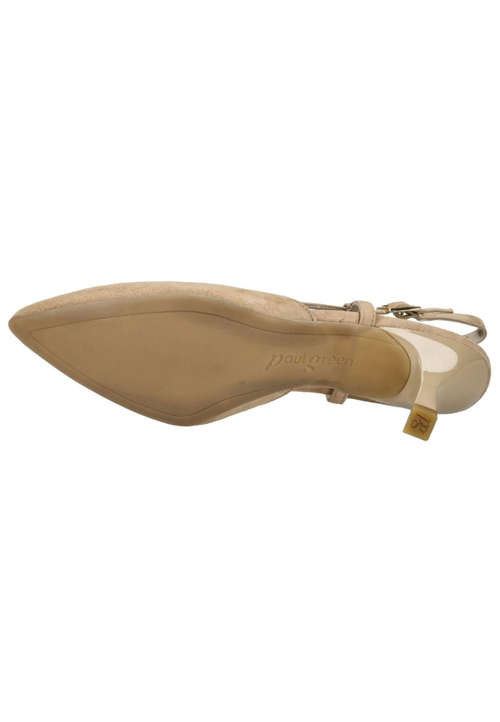 Paul Green Pumps Leder Hellbraun