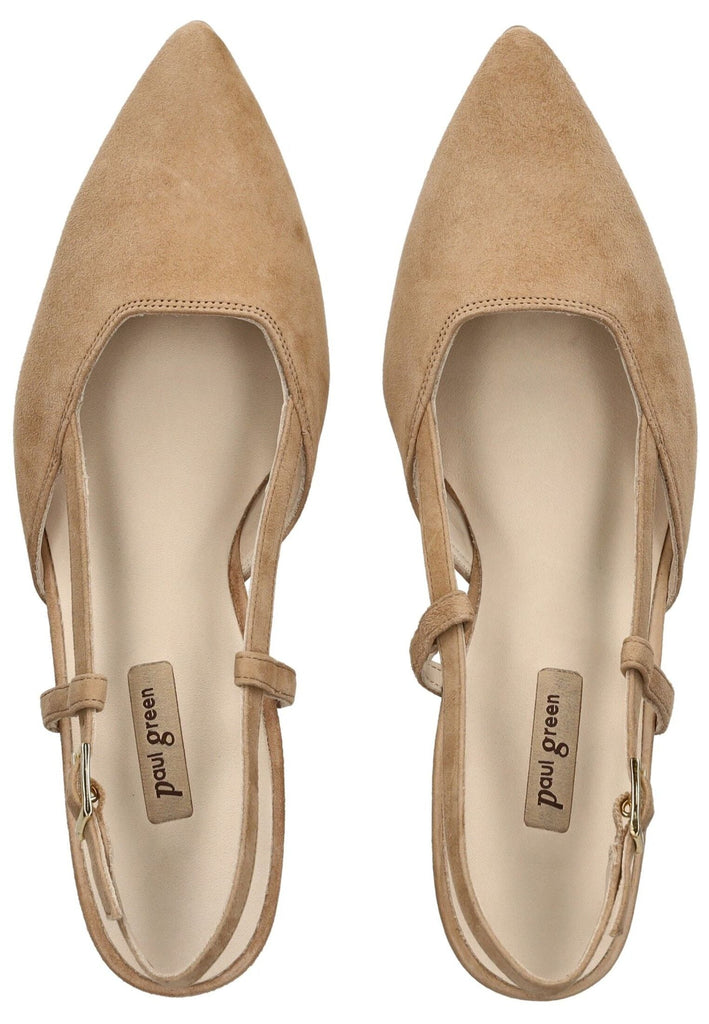 Paul Green Pumps Leder Hellbraun
