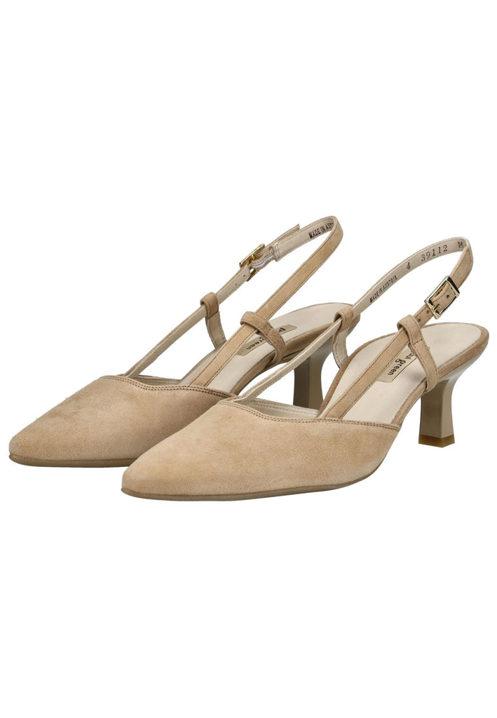 Paul Green Pumps Leder Hellbraun