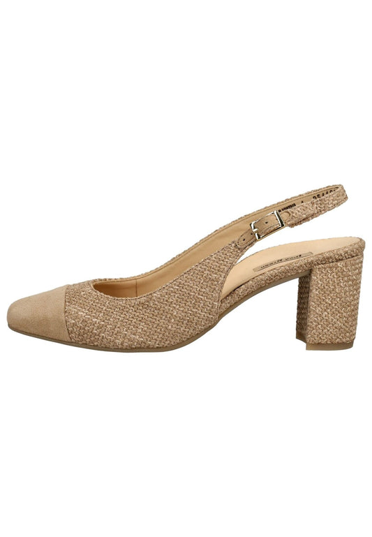 Paul Green Pumps Leder Hellbraun