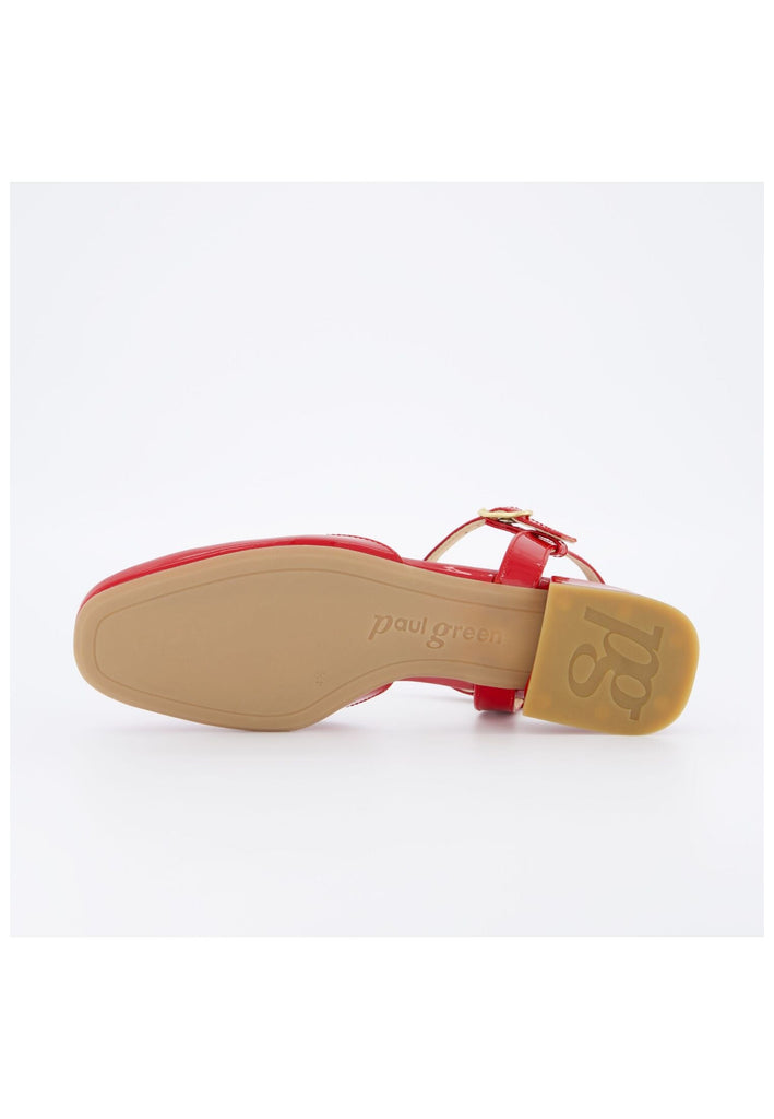 Paul Green Pumps Leder Rot Lack