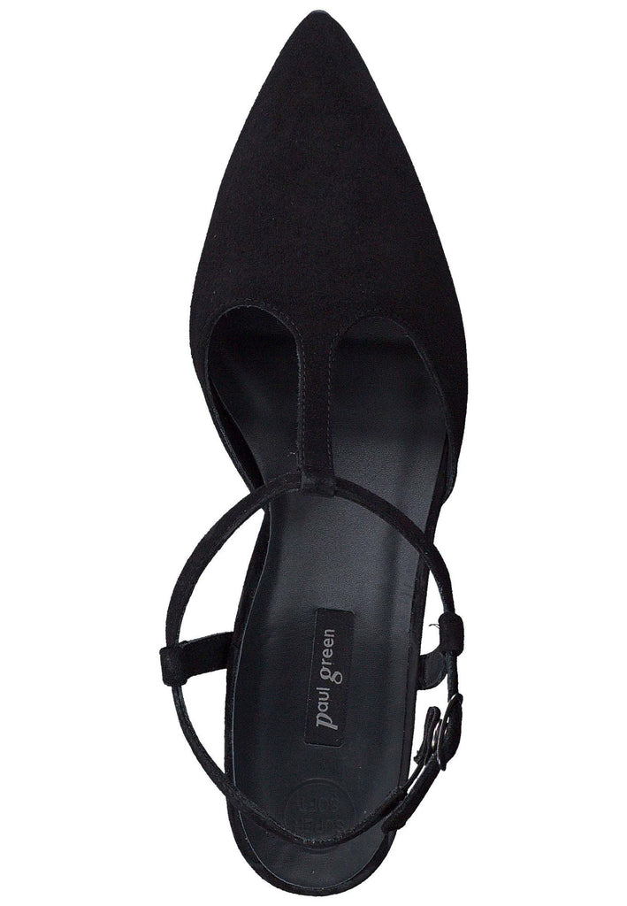 Paul Green Pumps Leder Schwarz