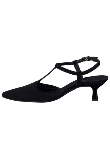 Paul Green Pumps Leder Schwarz