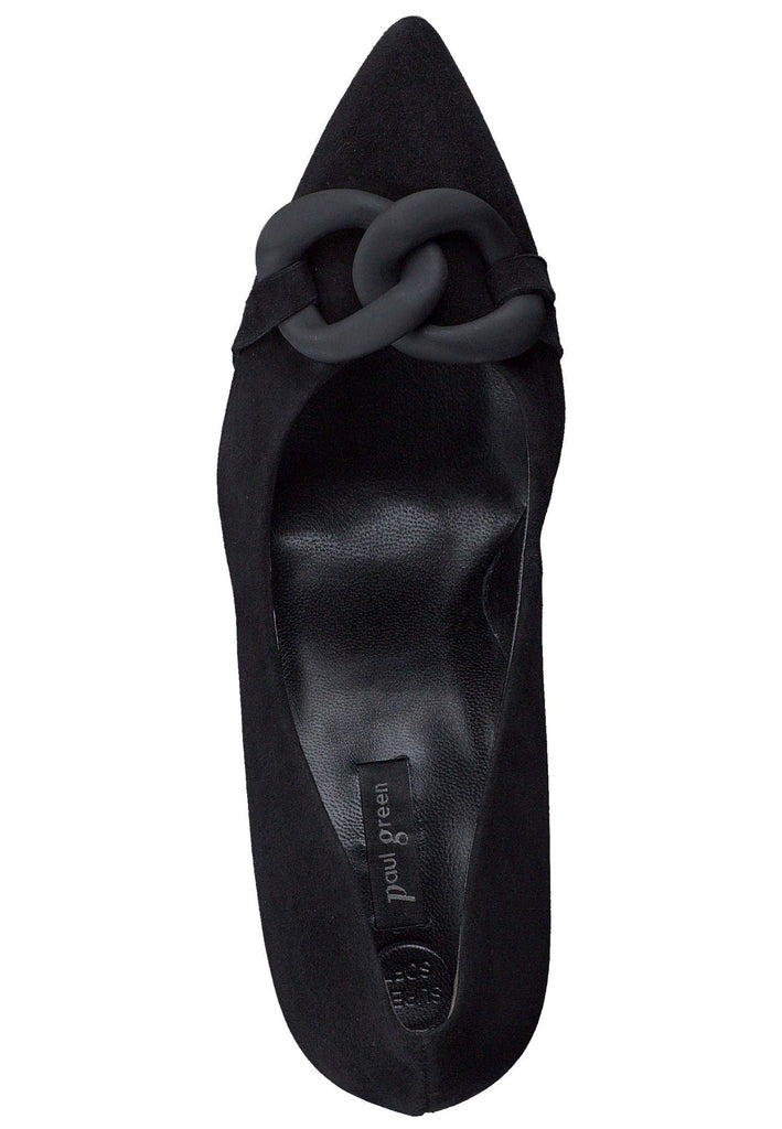 Paul Green Pumps Leder Schwarz