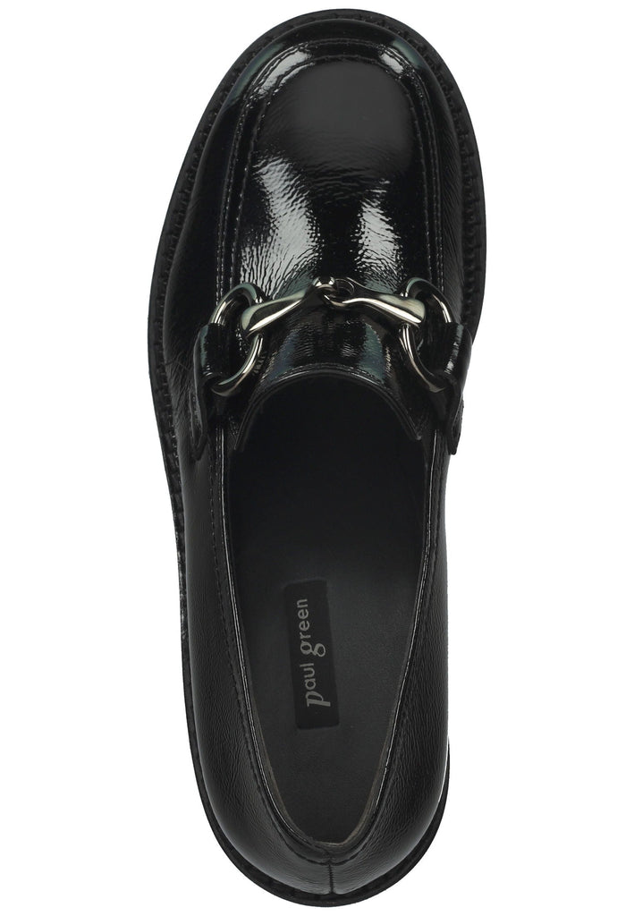 Paul Green Pumps Leder Schwarz Lack