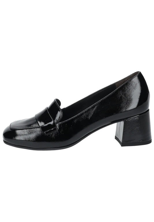 Paul Green Pumps Leder Schwarz Lack
