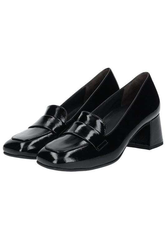 Paul Green Pumps Leder Schwarz Lack
