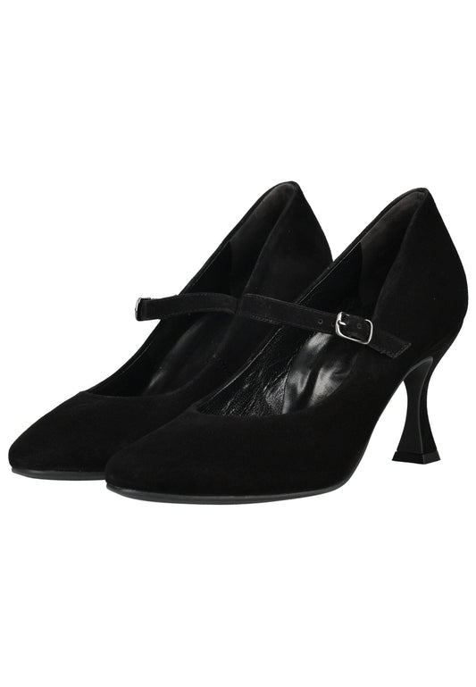Paul Green Pumps Veloursleder Schwarz