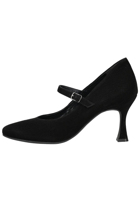 Paul Green Pumps Veloursleder Schwarz