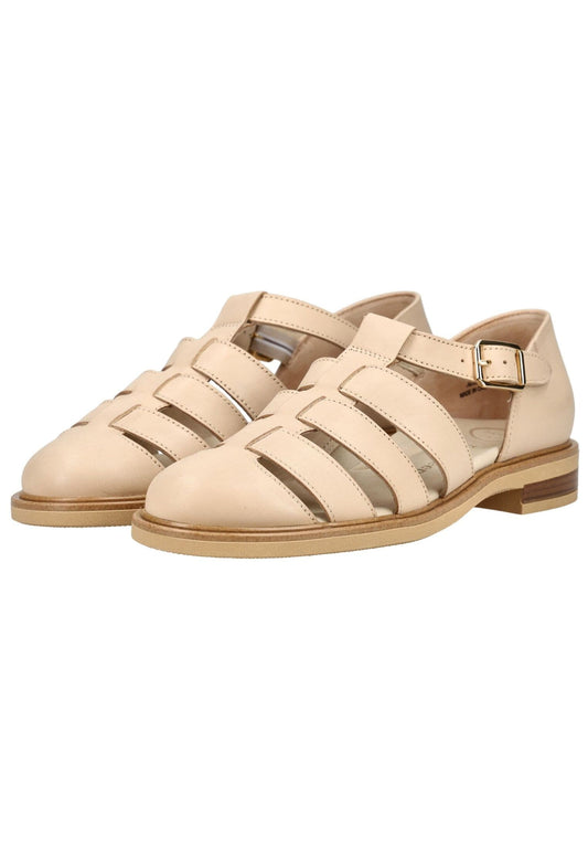 Paul Green Sandalen Glattleder Creme