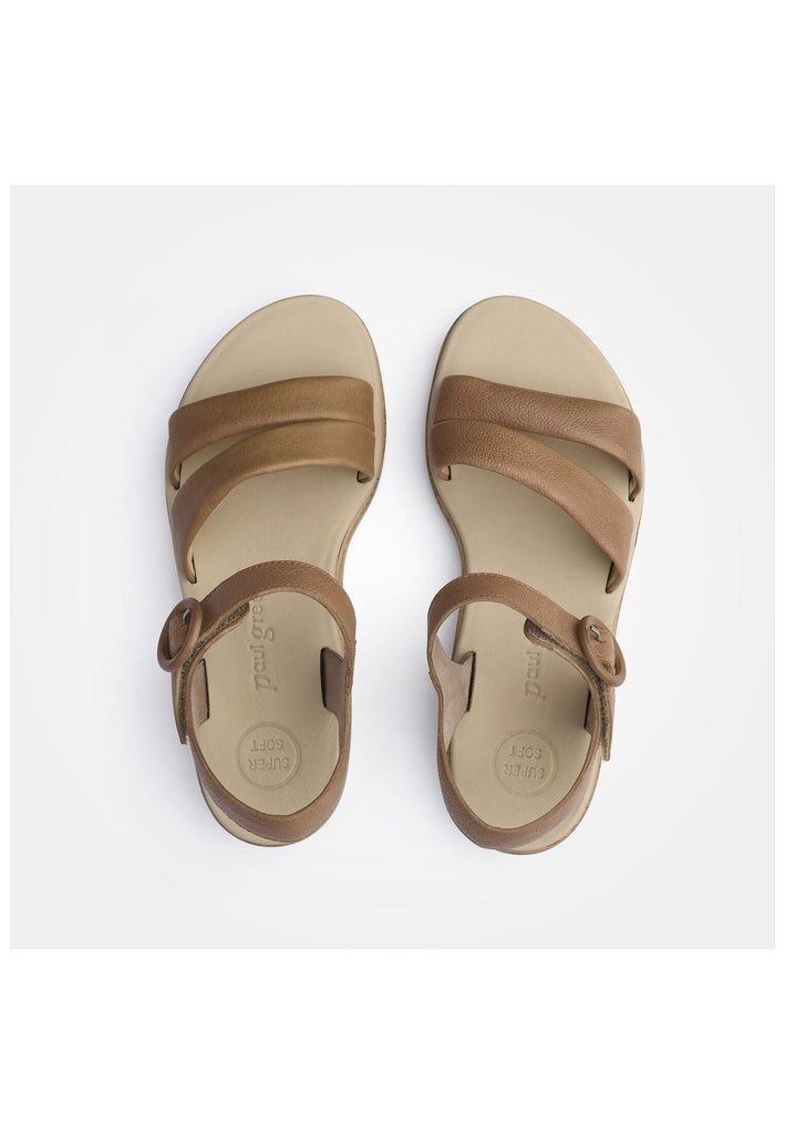 Paul Green Sandalen Glattleder Cuoio