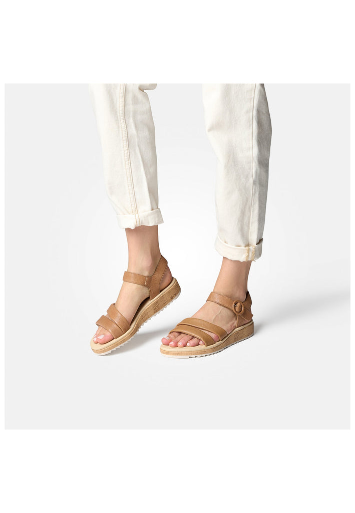 Paul Green Sandalen Glattleder Cuoio