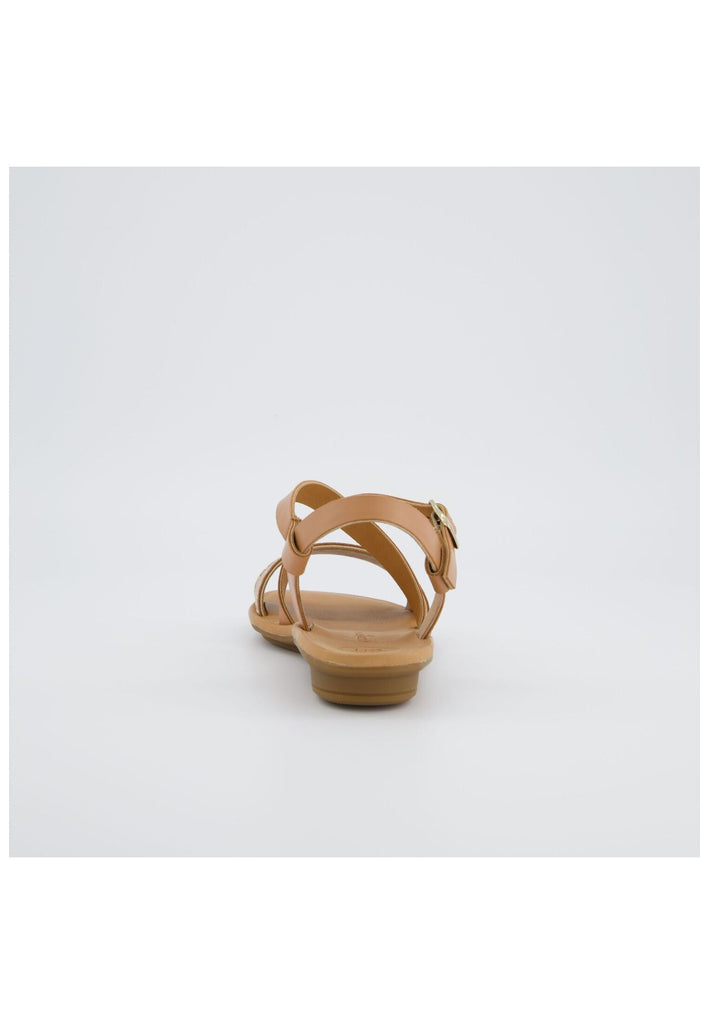 Paul Green Sandalen Glattleder Hellbraun