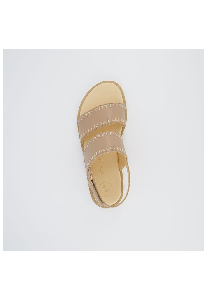 Paul Green Sandalen Glattleder Mittelbraun