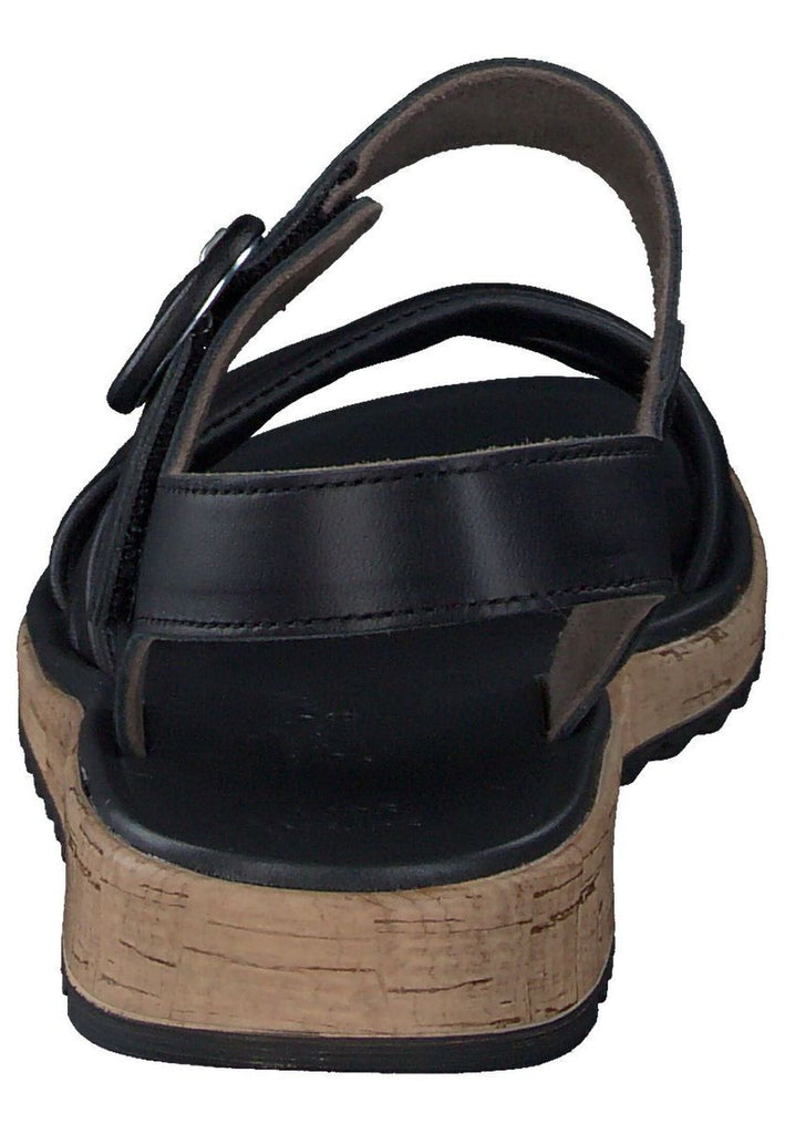 Paul Green Sandalen Glattleder Schwarz