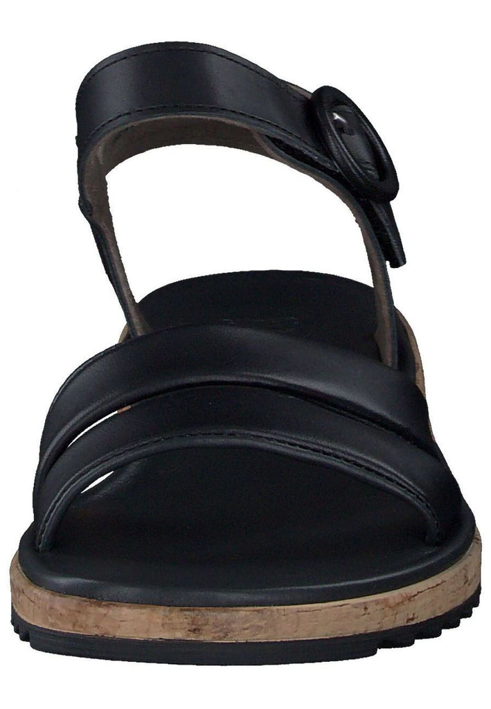 Paul Green Sandalen Glattleder Schwarz