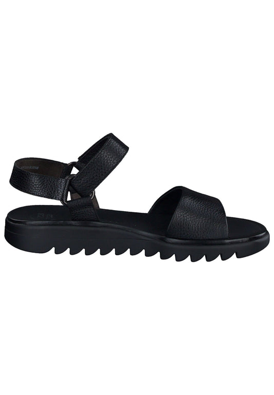 Paul Green Sandalen Glattleder Schwarz
