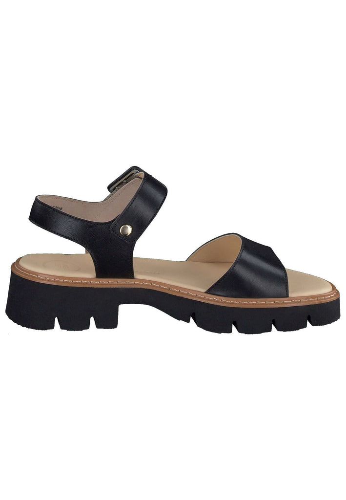 Paul Green Sandalen Glattleder Schwarz