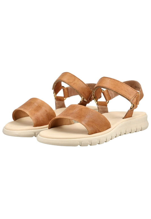 Paul Green Sandalen Leder Cuoio