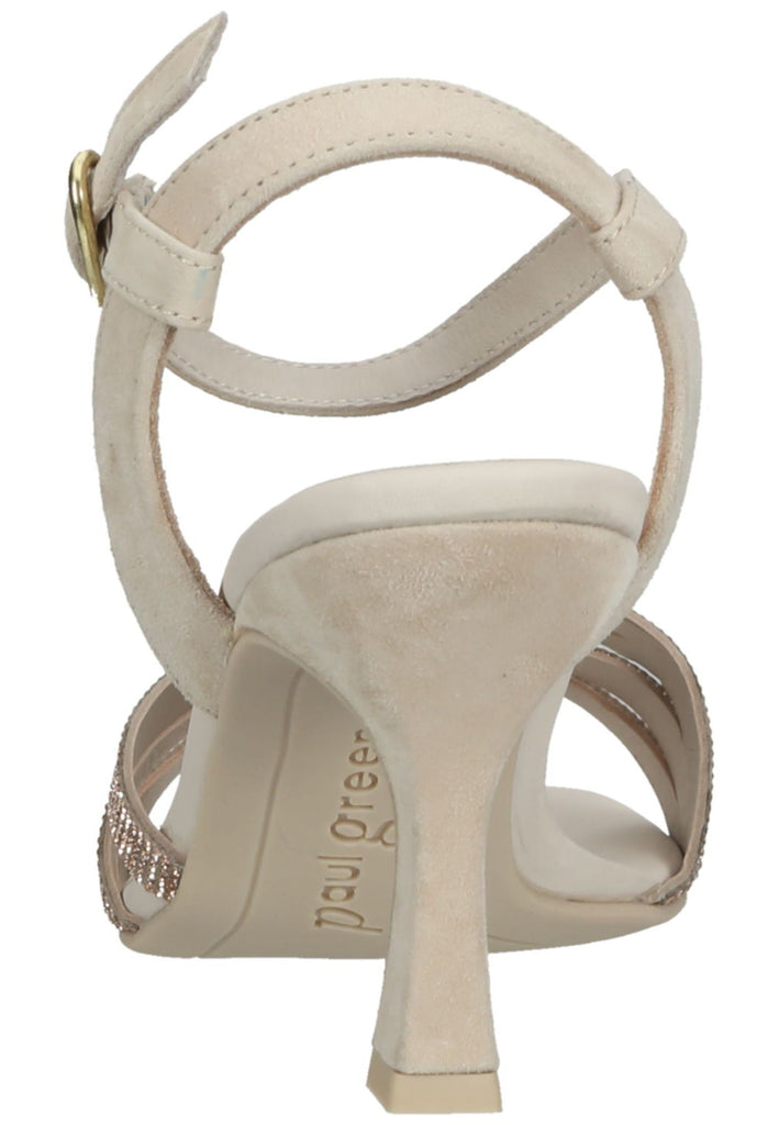 Paul Green Sandalen Leder Hellbraun