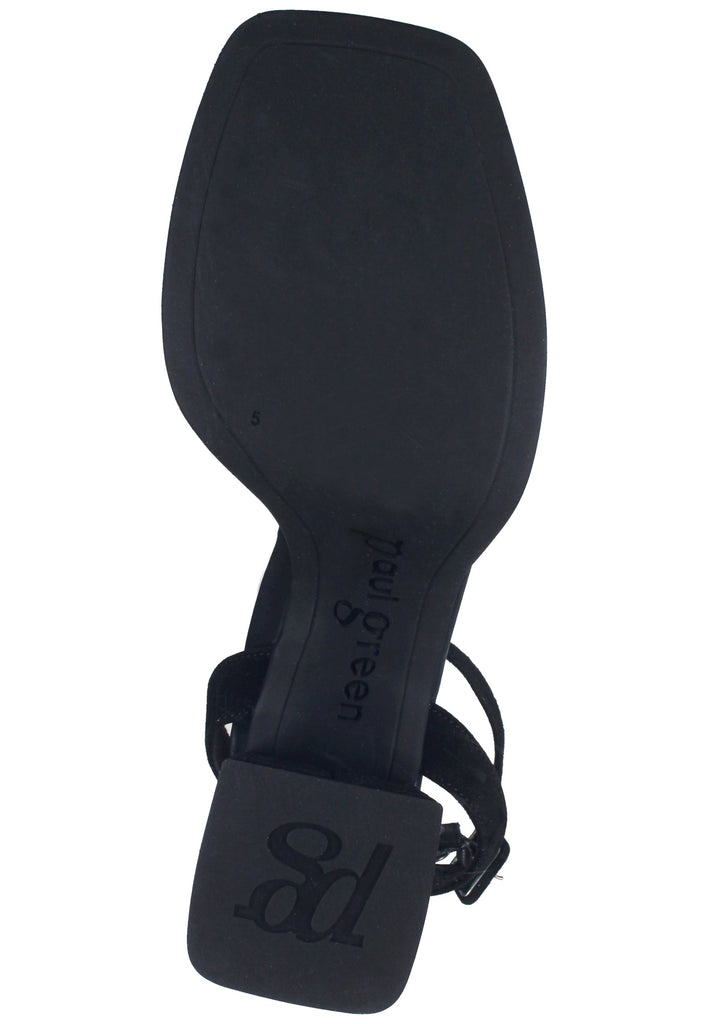 Paul Green Sandalen Leder Schwarz