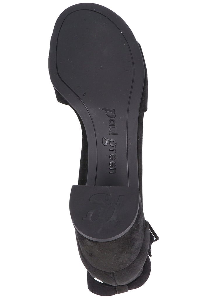 Paul Green Sandalen Leder Schwarz