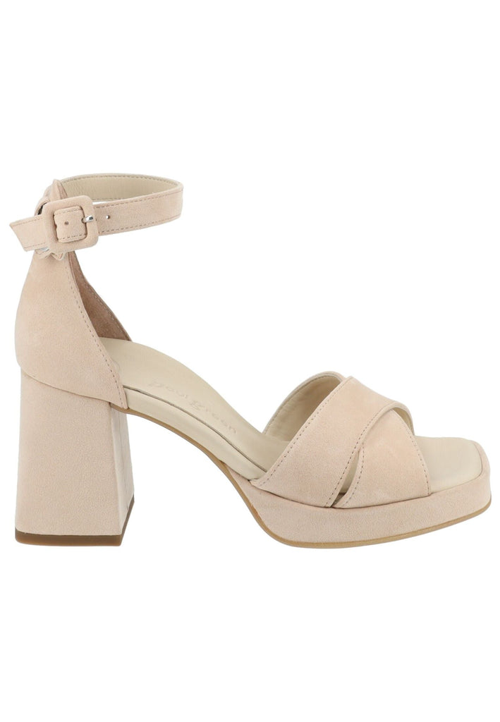 Paul Green Sandalen Lederimitat Beige