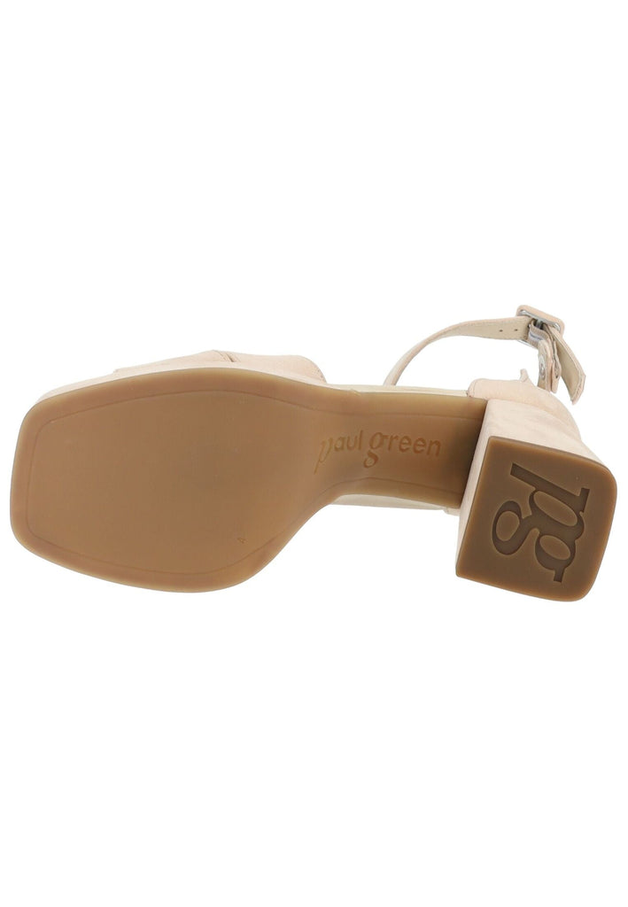 Paul Green Sandalen Lederimitat Beige