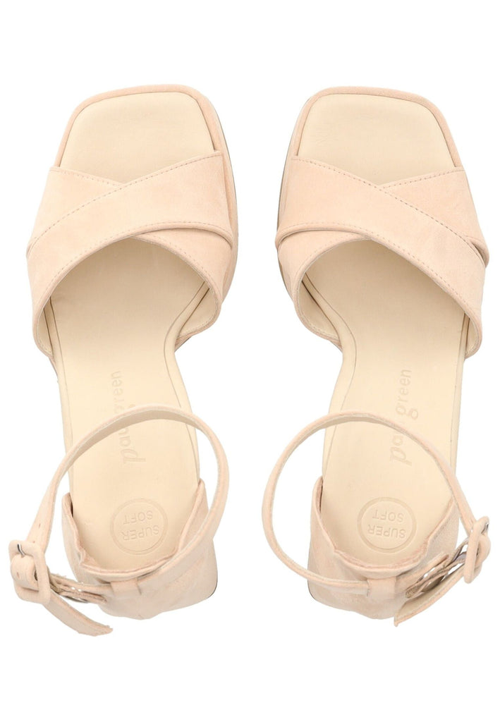 Paul Green Sandalen Lederimitat Beige