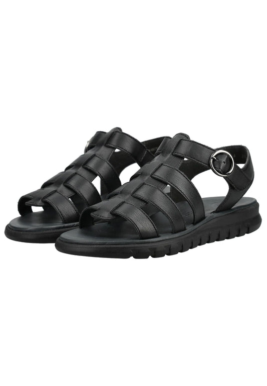Paul Green Sandalen Lederimitat Black