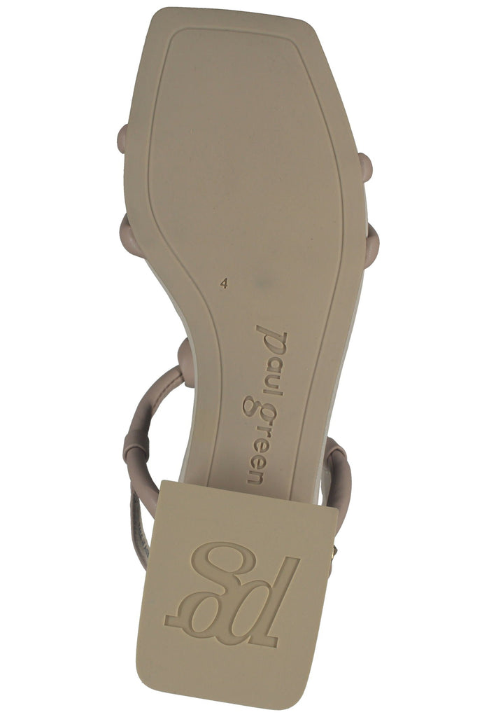 Paul Green Sandalen Lederimitat Braun