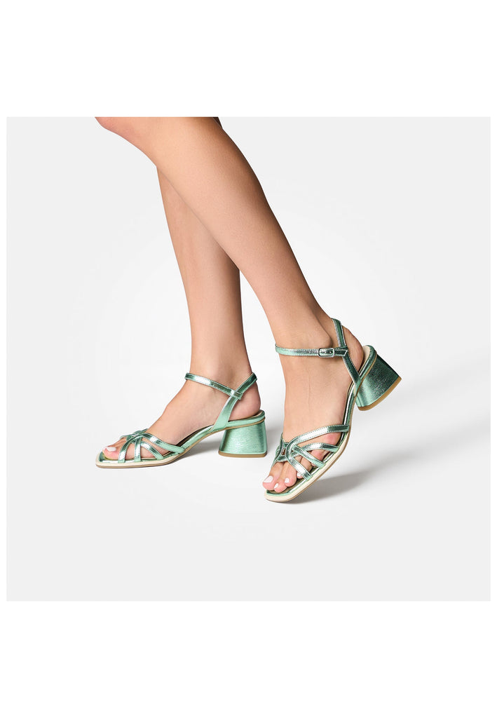 Paul Green Sandalen Lederimitat Mint