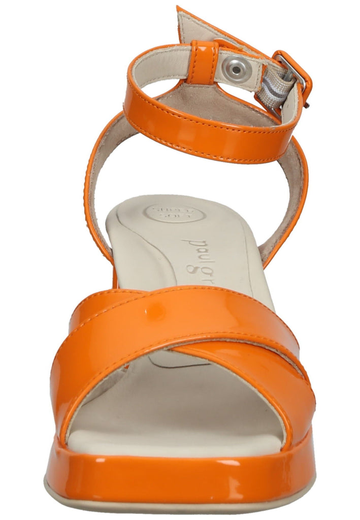 Paul Green Sandalen Lederimitat Orange